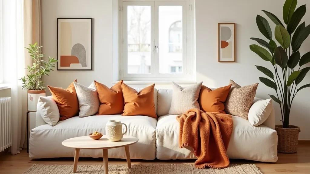 Textile layering project in Klaipėda apartment